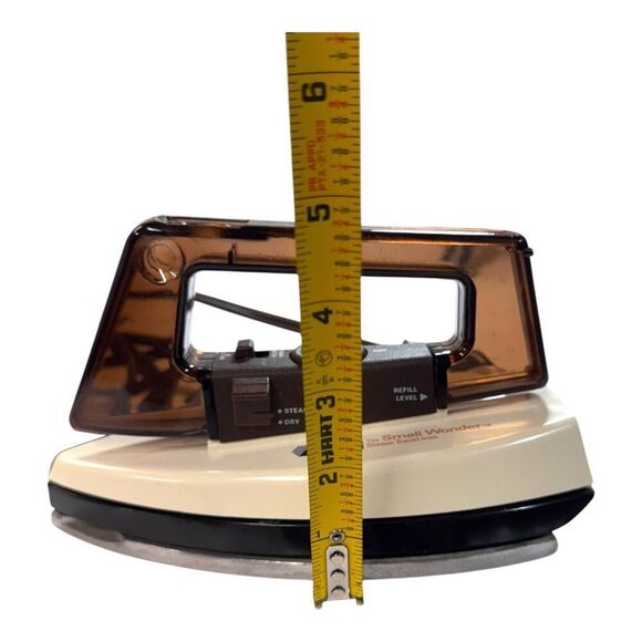 BLACK & DECKER Stowaway Travel Iron STEAM & DRY Folding Handle Carry Bag Lot - Picture 6 of 6